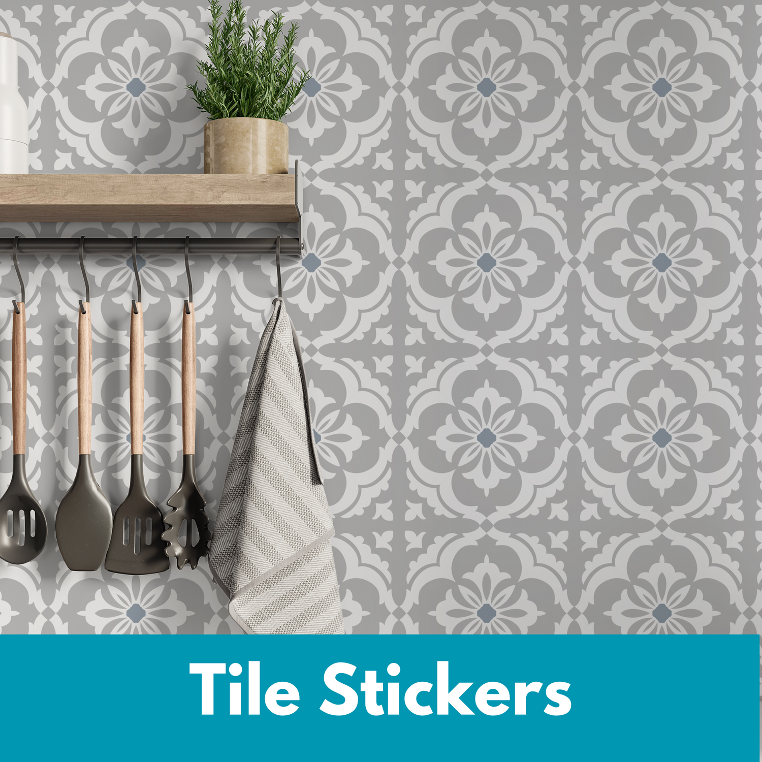 tiles stickers for kitchen and bathroom