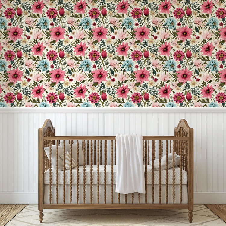 botanical peel and stick wallpaper self adhesive uk removable for home nursery bedroom renter friendly