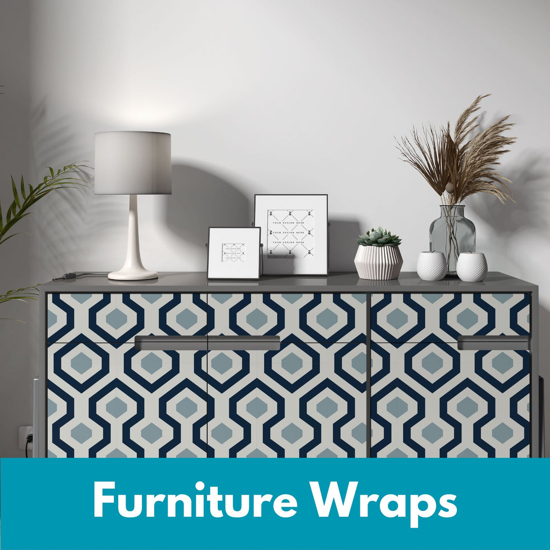 Vinyl Wraps For Furniture UK | Stickers For Floors, Desks, Tiles & More