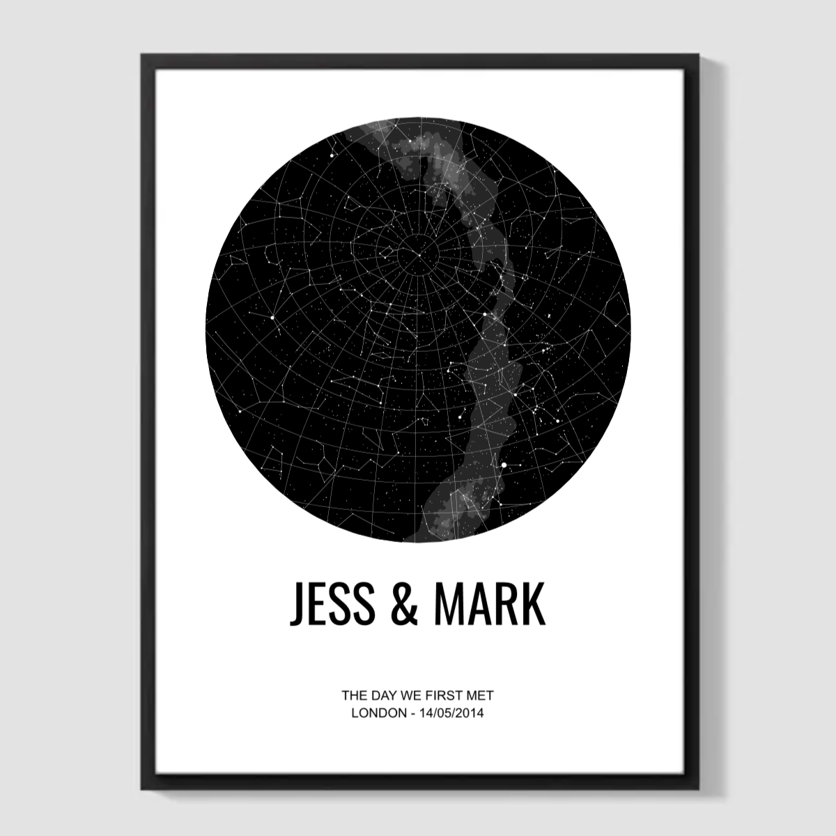 Star Map Poster Prints