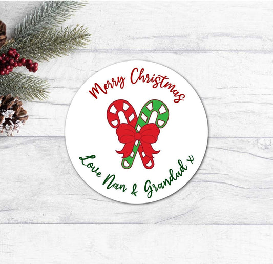 christmas present labels for gifts custom tags festive label stickers