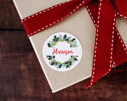 christmas gift label