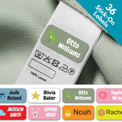 clothing labels for kids clothes