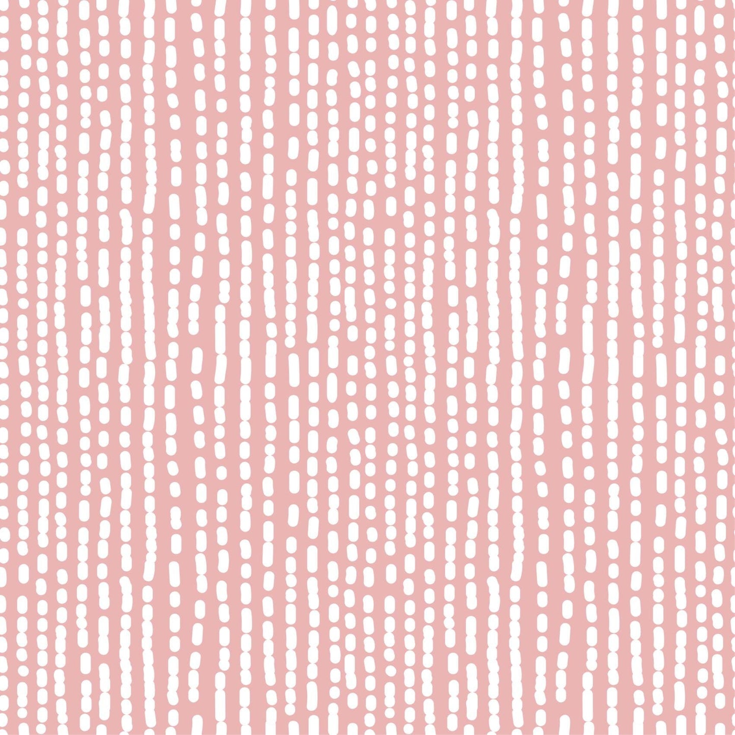 Baby Pink Vertical Hand Drawn Dot Stripes Removable Stick On Wallpaper Peel And Stick Wallpaper Self Adhesive