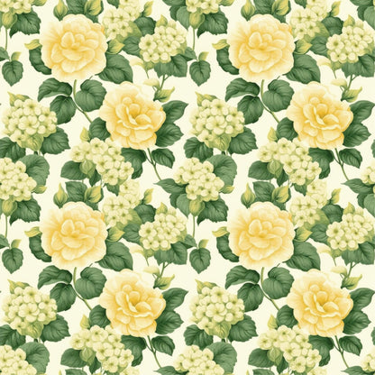 Lemon Yellow Rose Floral Removable Stick On Wallpaper Peel And Stick Wallpaper Self Adhesive Renter Friendly