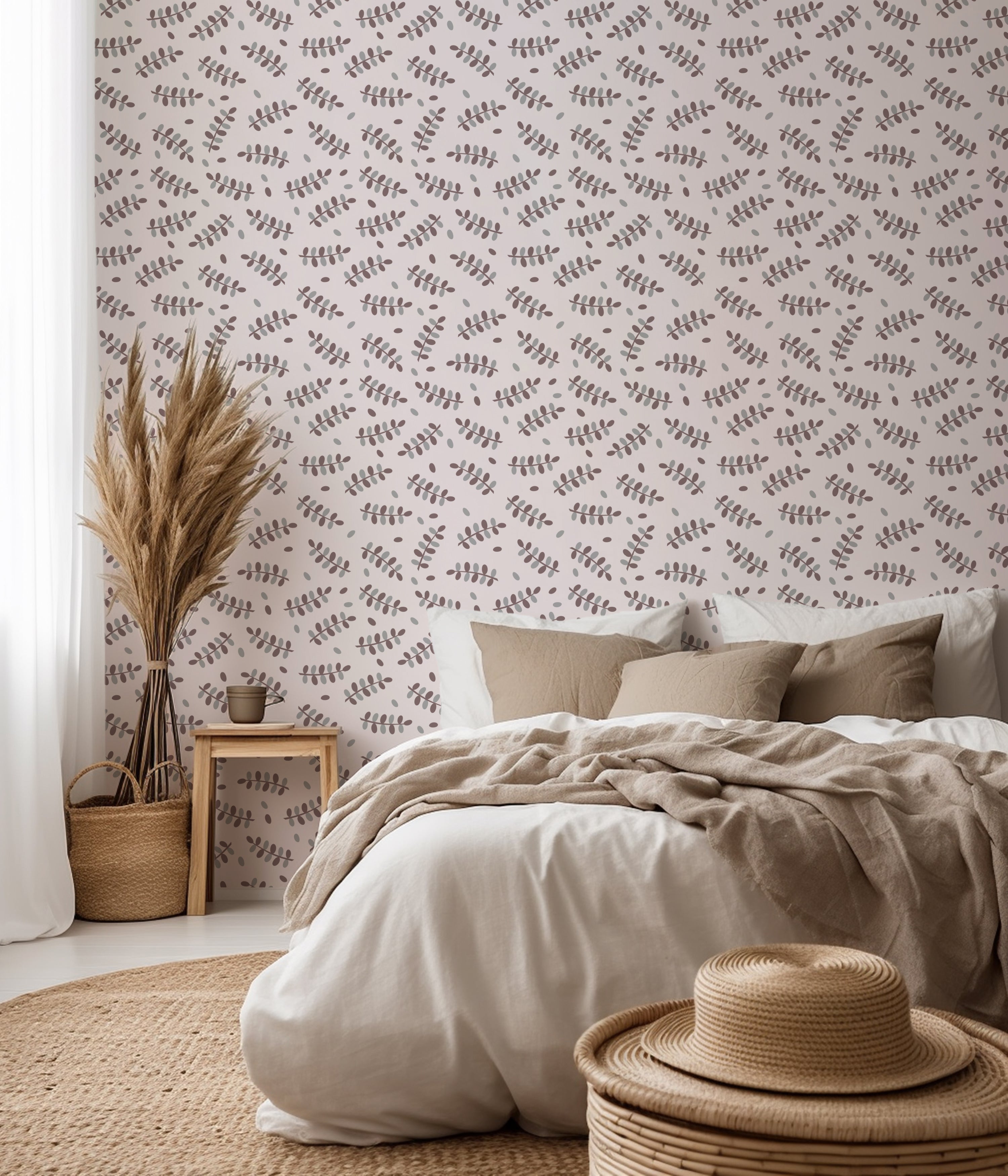 bedroom self adhesive peel and stick wallpaper