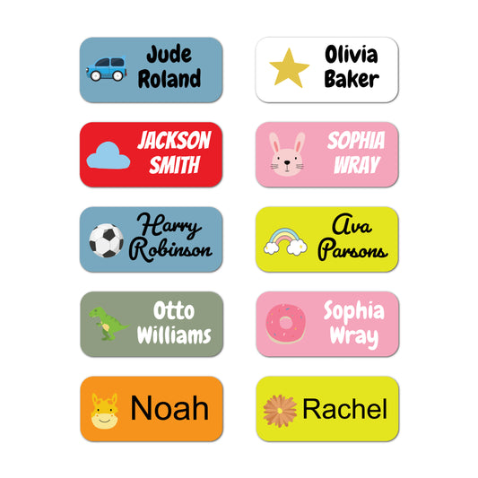 clothing name labels for kids