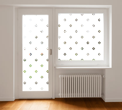 Mini Cube Static Clear Cling Window Privacy Film