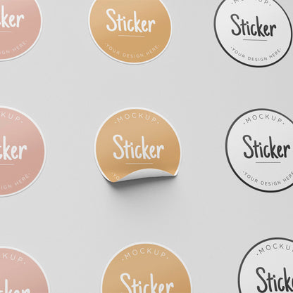 Custom Round Sticker Labels