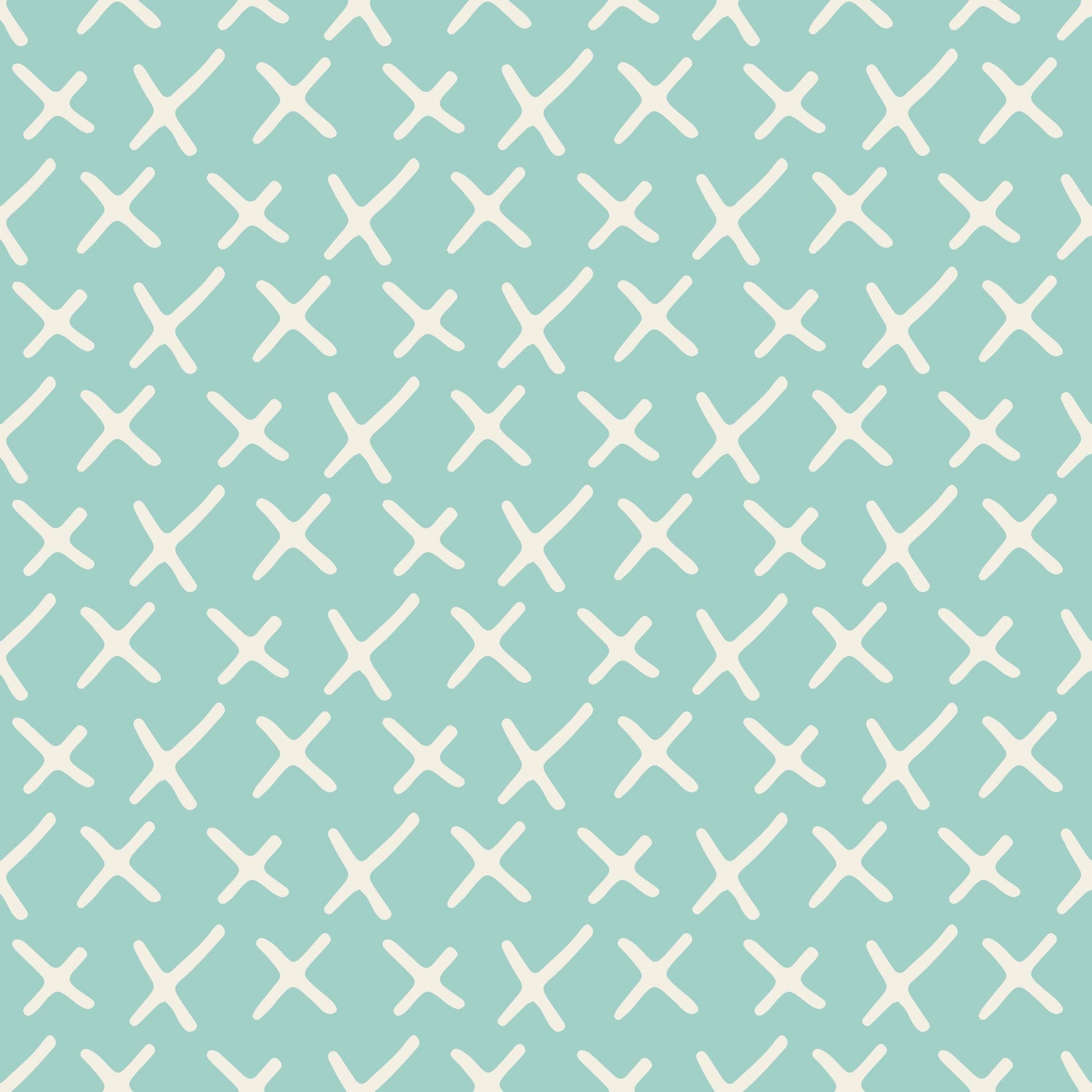 Mint Cross Pattern Vinyl Window/Furniture Wrap