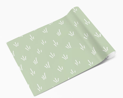 Green Grass Dash Pattern Vinyl Wrap