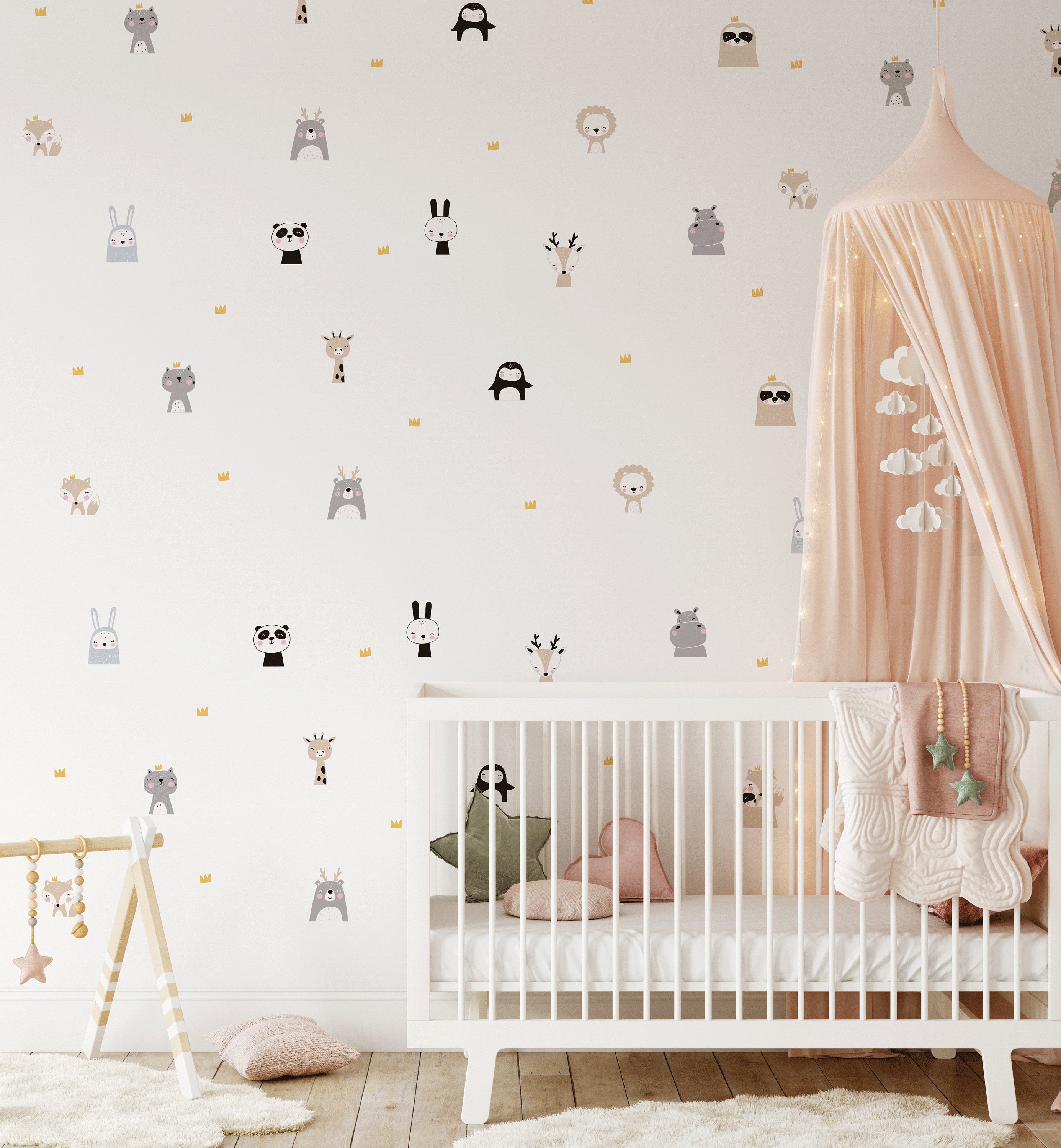 Boho wall deals decals for nursery