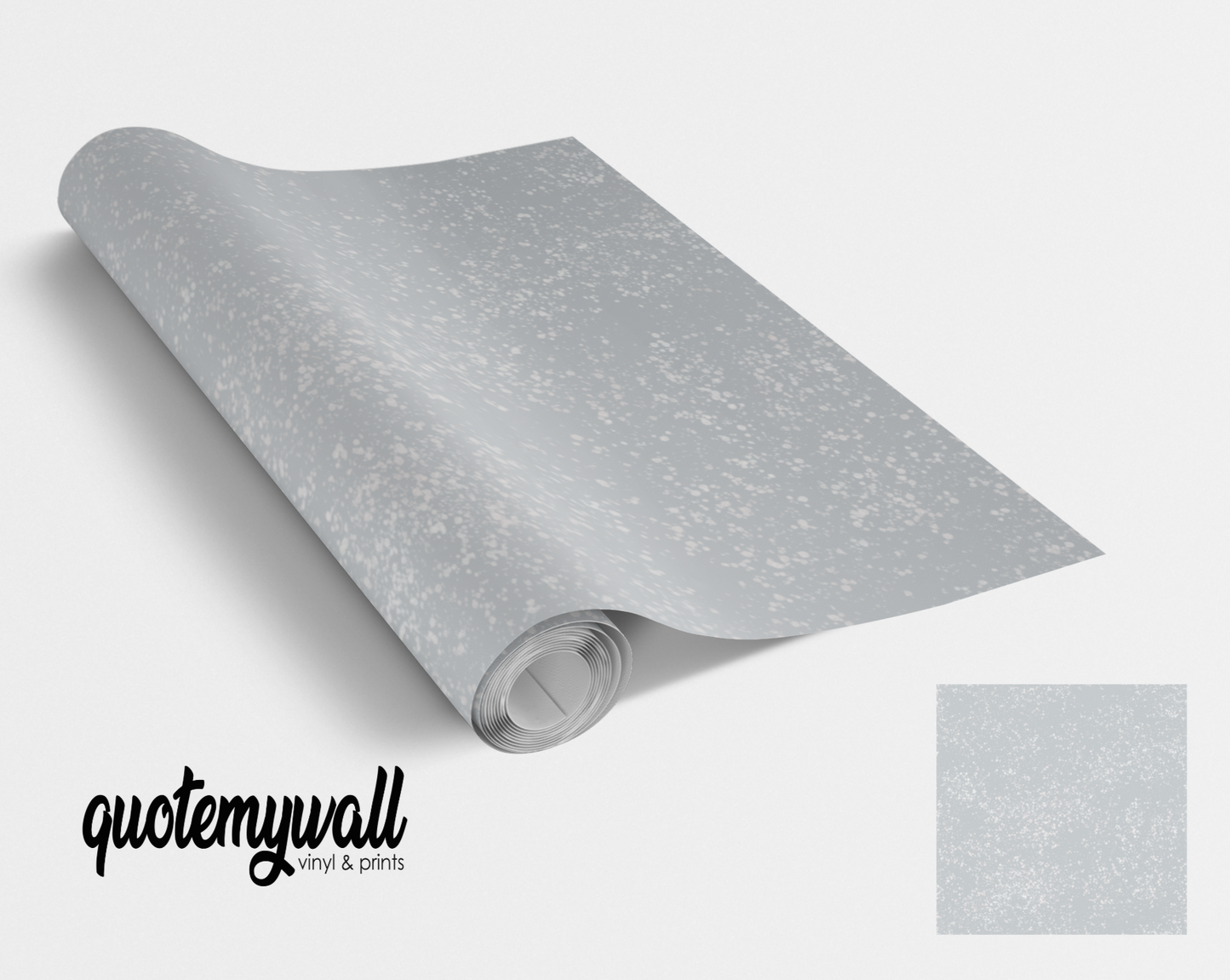 Pale Grey Speckled Eggshell Self Adhesive Vinyl