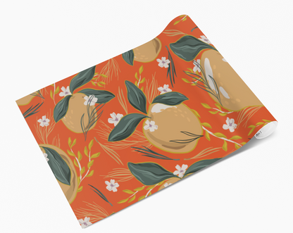 Orange Peach Fruits Vinyl Furniture Wrap