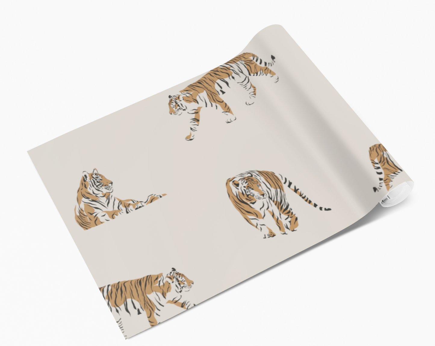 Tiger Prowl Jungle Safari Self Adhesive Vinyl