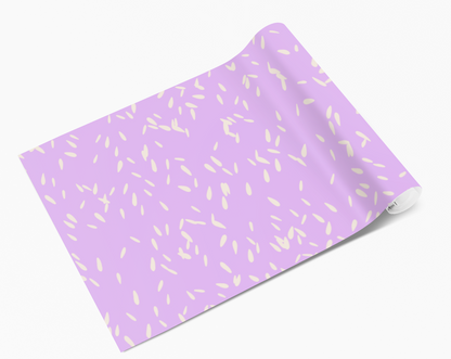 Lilac Ditsy Dashes Self Adhesive Vinyl