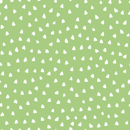 Green Micro Hearts Self Adhesive Vinyl