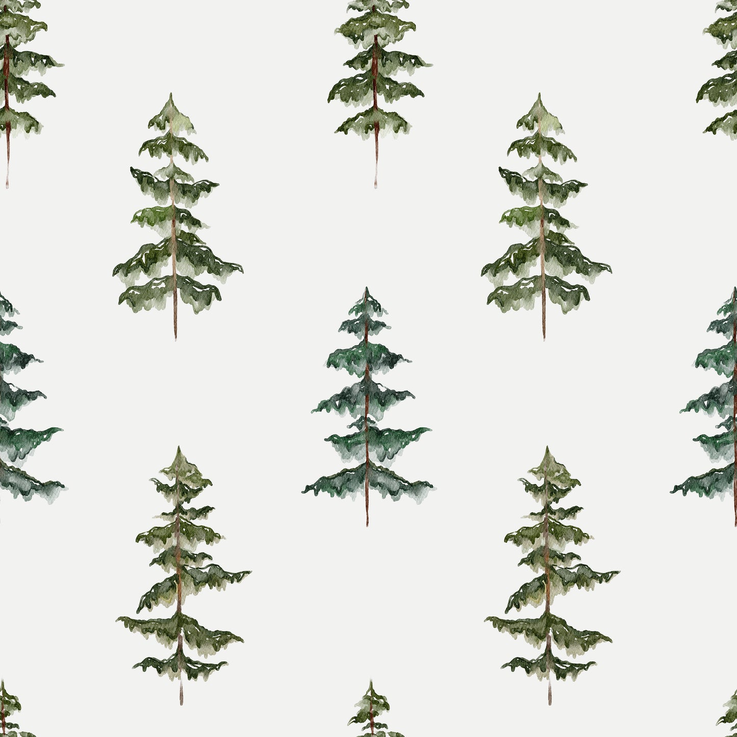 Fir Trees Pattern Self Adhesive Vinyl