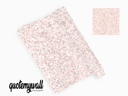 Baby Pink Mini Mosaic Self Adhesive Vinyl